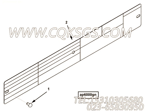 【铭牌】康明斯CUMMINS柴油机的4295488 铭牌