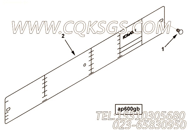 【铭牌】康明斯CUMMINS柴油机的4959550 铭牌