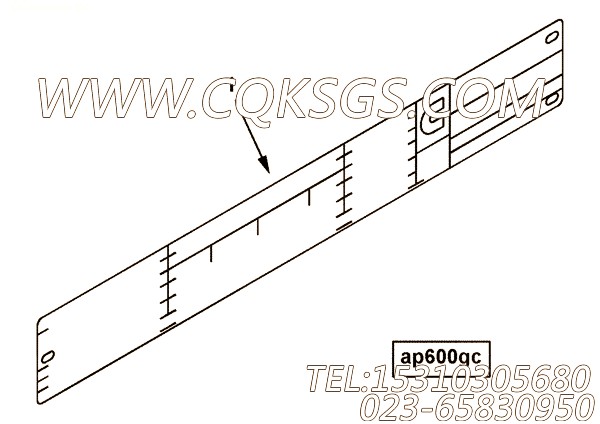 【铭牌】康明斯CUMMINS柴油机的4933794 铭牌