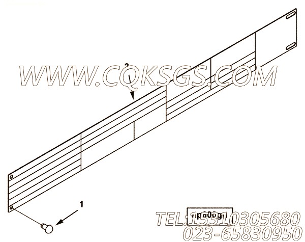 【铭牌】康明斯CUMMINS柴油机的3634366 铭牌