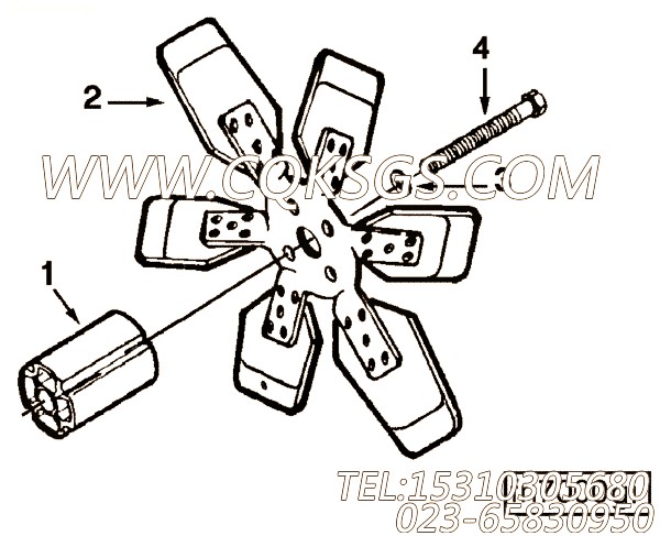 【六角头螺栓】康明斯CUMMINS柴油机的C0800207100 六角头螺栓