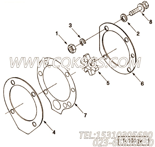 Screw, Captive Washer Cap