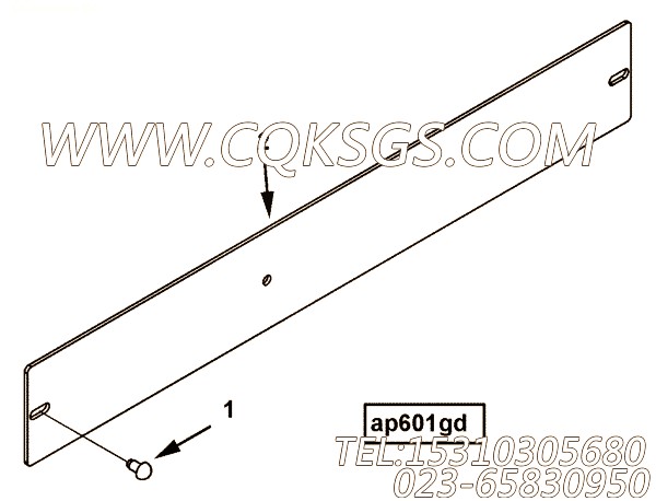 【铭牌】康明斯CUMMINS柴油机的4295491 铭牌