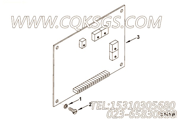 【调速器控制】康明斯CUMMINS柴油机的3034954 调速器控制