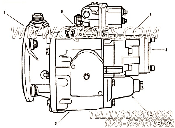 【燃油泵】康明斯CUMMINS柴油机的3060729 燃油泵