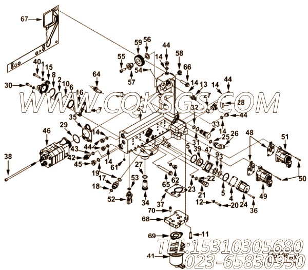 【发动机QSB4.5-C160的油底壳组】 康明斯内六角圆头螺栓,参数及图片