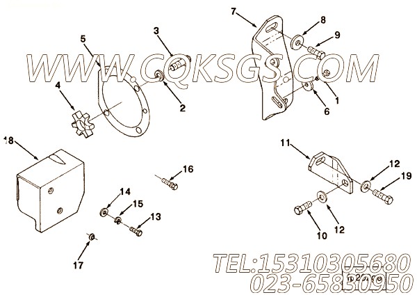 Spacer, Mounting