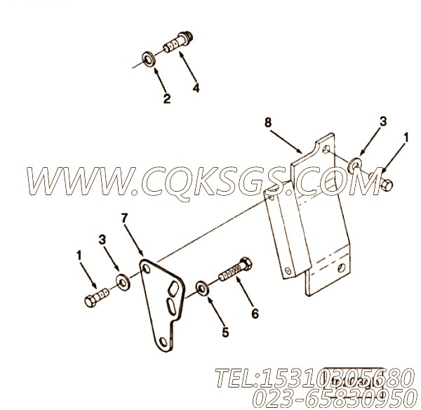 Brace, Fuel Pump