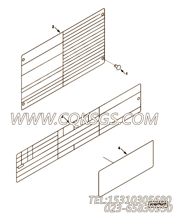 【铭牌】康明斯CUMMINS柴油机的4994991 铭牌