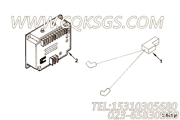 Wiring, Electric Governor