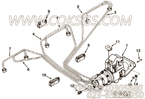 【燃油泵】康明斯CUMMINS柴油机的C0147046509 燃油泵