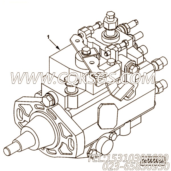 【喷油泵】康明斯CUMMINS柴油机的C6204711340 喷油泵