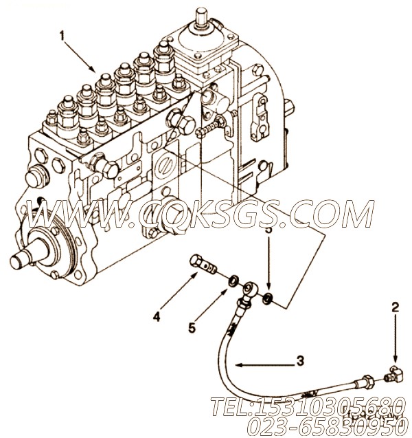 【喷油泵】康明斯CUMMINS柴油机的3916318 喷油泵