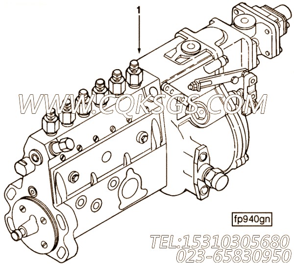 【喷油泵】康明斯CUMMINS柴油机的3927706 喷油泵