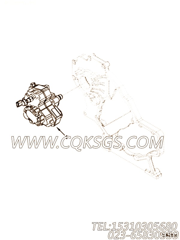 【喷油泵】康明斯CUMMINS柴油机的3947881 喷油泵