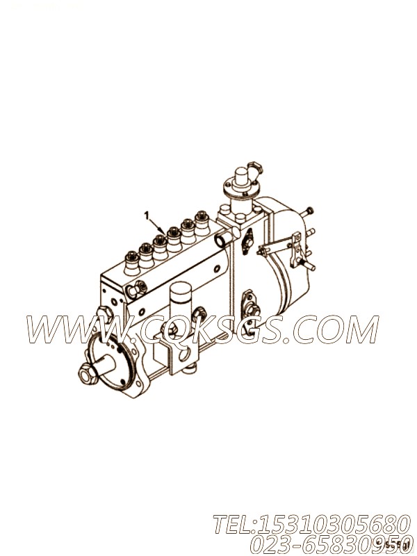 【喷油泵】康明斯CUMMINS柴油机的4988395 喷油泵
