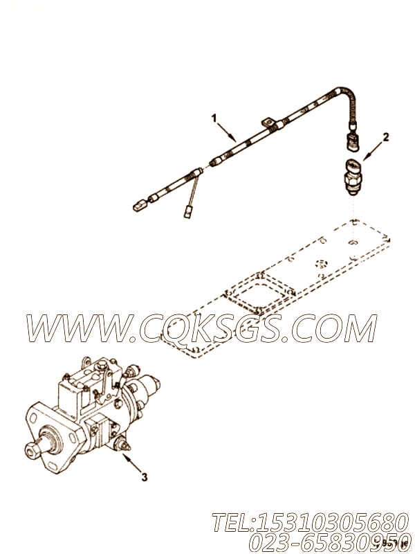 【喷油泵】康明斯CUMMINS柴油机的3968353 喷油泵