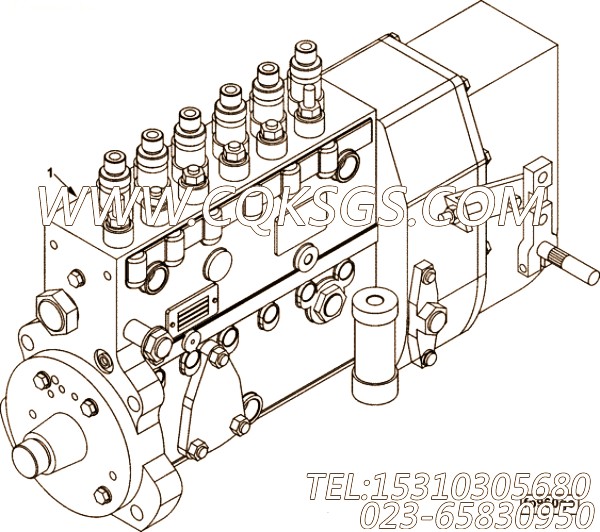 【喷油泵】康明斯CUMMINS柴油机的4930299 喷油泵