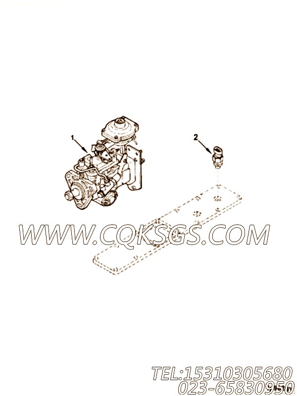 【燃油泵】康明斯CUMMINS柴油机的3357164 燃油泵