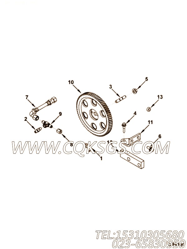 Brace, Fuel Pump