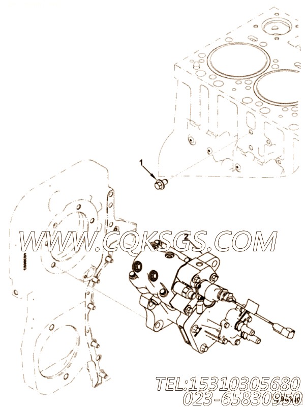 【燃油泵】康明斯CUMMINS柴油机的4954361 燃油泵