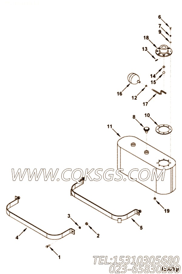 Mounting, Float Tank