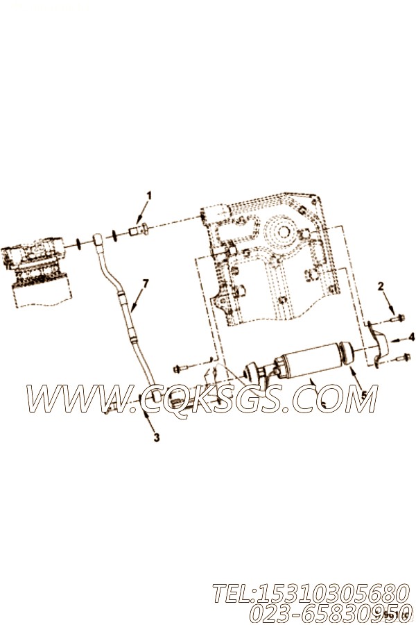 【燃油输送泵】康明斯CUMMINS柴油机的3955115 燃油输送泵