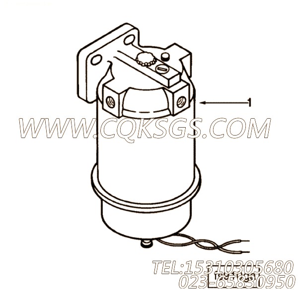 Separator, Fuel Water