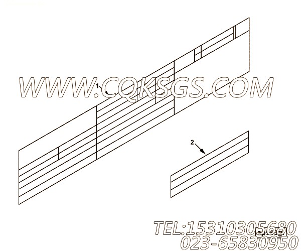 【名牌】康明斯CUMMINS柴油机的5262969 名牌