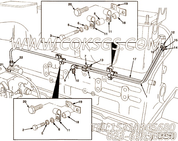 Spacer, Mounting