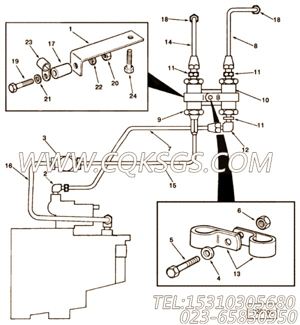 Tube, Fuel Drain
