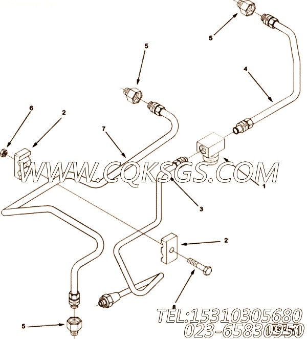 Tube, Fuel Supply