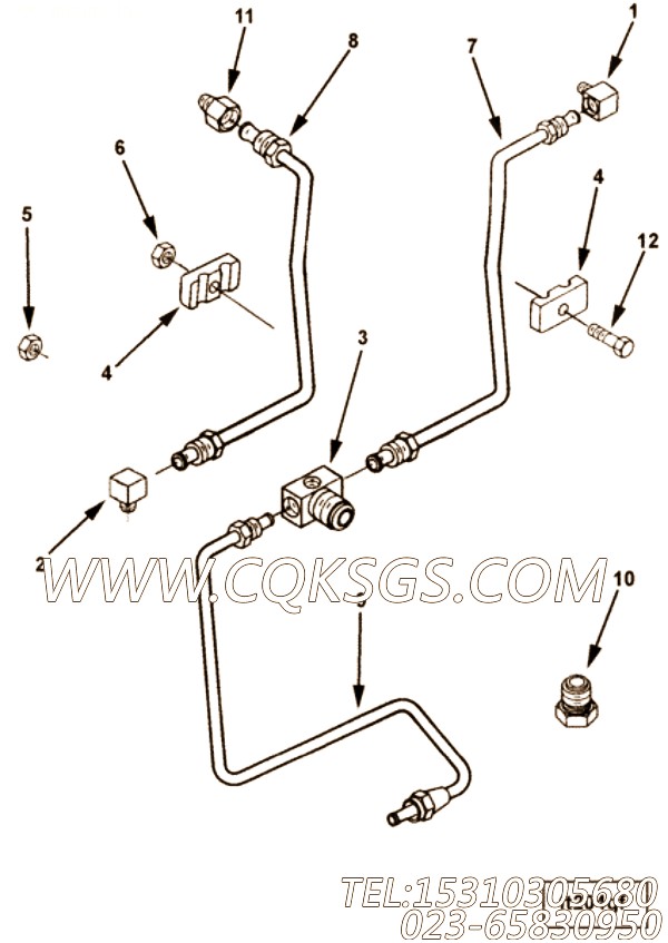 Tube, Fuel Drain