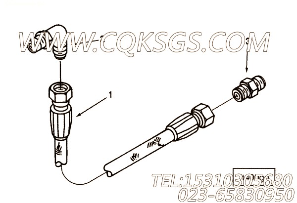 【柔性软管】康明斯CUMMINS柴油机的AS12018 SS 柔性软管