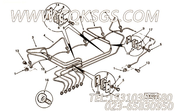Tube, Injector Fuel Supply