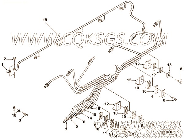 Tube, Injector Fuel Supply