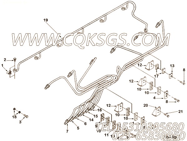 Tube, Injector Fuel Supply