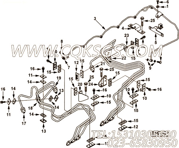 Tube, Injector Fuel Supply