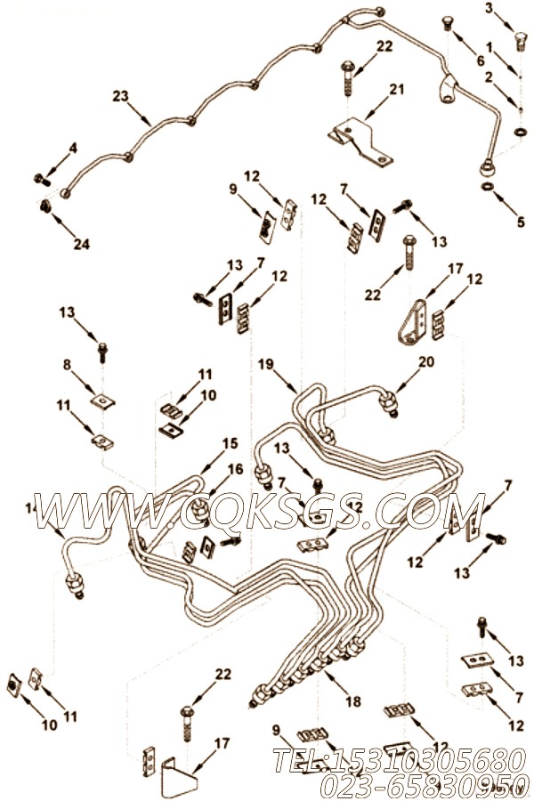 Screw, Hex Flange Head Cap