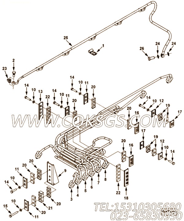Tube, Injector Fuel Supply