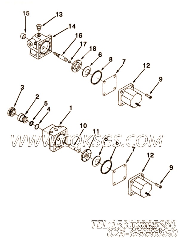 【双电源阀】康明斯CUMMINS柴油机的AR10116 双电源阀