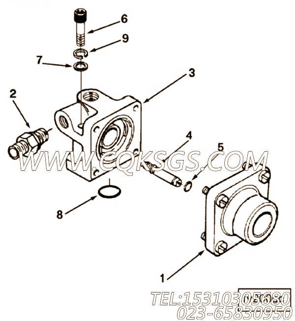 【气门燃油】康明斯CUMMINS柴油机的3818535 气门燃油