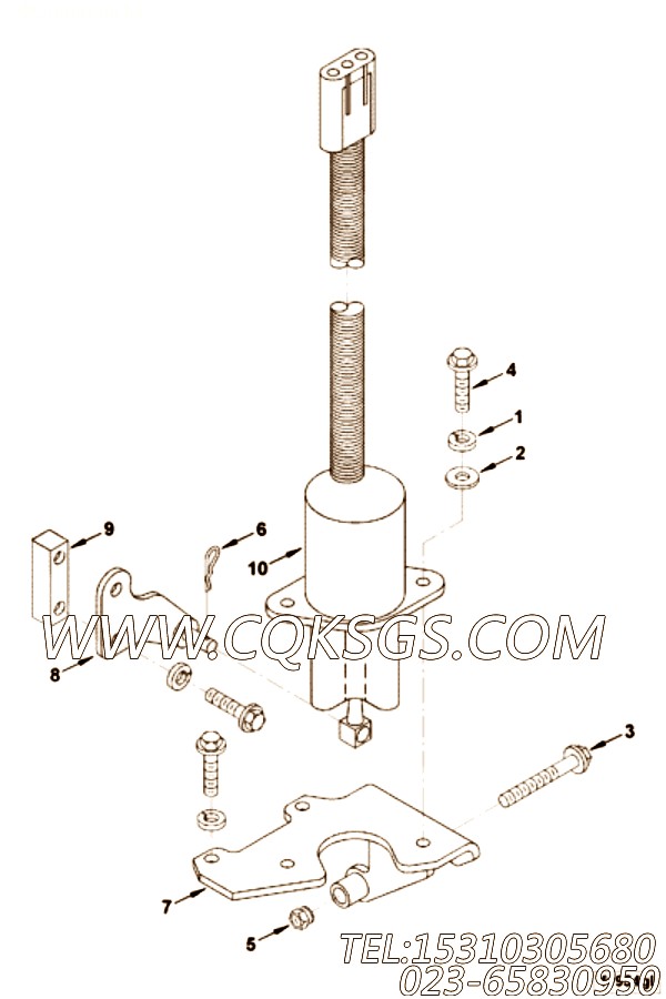 【安装垫片】康明斯CUMMINS柴油机的3926133 安装垫片