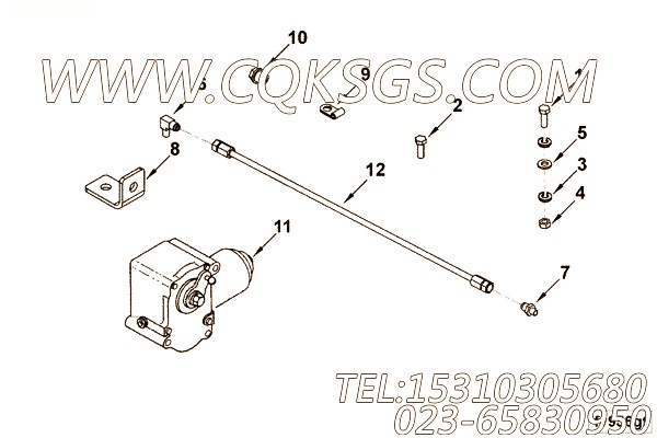 【燃油切断阀】康明斯CUMMINS柴油机的4062774 燃油切断阀