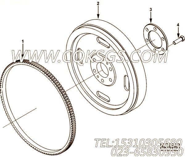 【十字轴滚针轴承卡环】康明斯CUMMINS柴油机的3287628 十字轴滚针轴承卡环