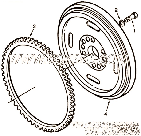 Gear, Flywheel Ring