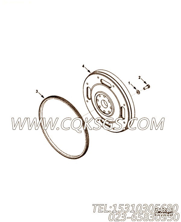 Gear, Flywheel Ring