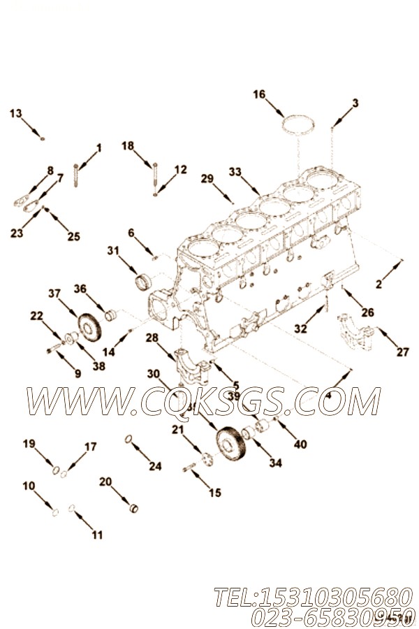 3017346平垫圈,用于康明斯KTA19-M600柴油发动机盖板组,【船舶】配件