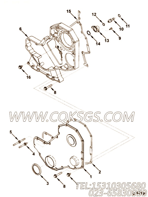 Screw, Hex Flange Head Cap