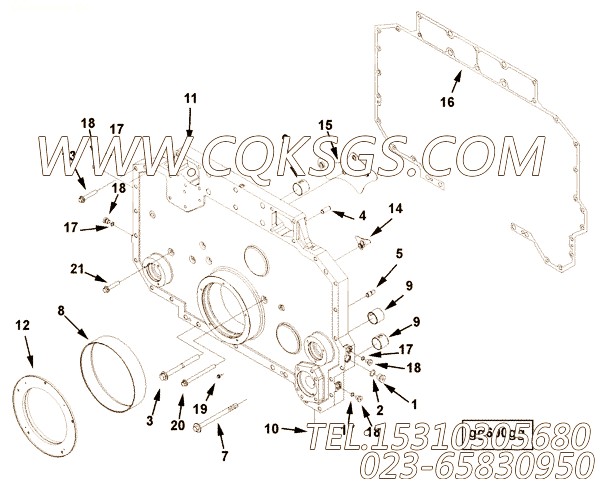 【油封】康明斯CUMMINS柴油机的3171910 油封